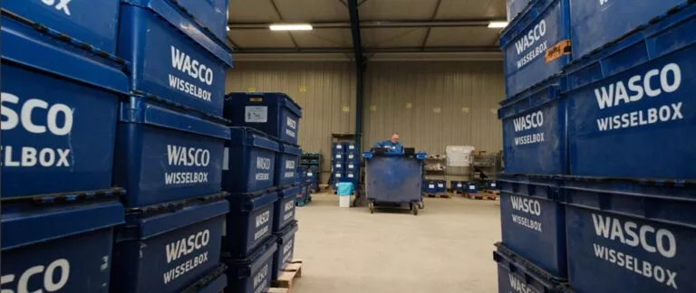 Logistieke ondersteuning van Wasco