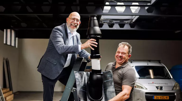 Vertrouwde samenwerking: Jan ten Have van De Gaswacht en Burgerhout